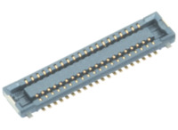 Steckverbinder, 10-polig, 2-reihig, RM 0.4 mm, SMD, Buchse, vergoldet, AXE510127
