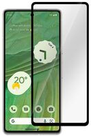 Google Pixel 7 Black Full Cover, Full Glue Titan Shield. Tempered Glass Screen Protector Displayfolie