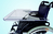 Rollstuhl-Pflegetisch mit 3 Aufkantungen Theramedical Sitzbreite: 38-43 cm, 8 mm (1 Stück), Detailansicht