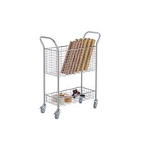 Office and mail distribution trolley