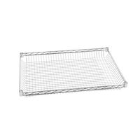 Basket for wire mesh table trolley