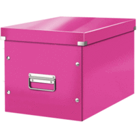 Archivbox Click &amp; Store Cube L Hartpappe pink