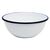 Olympia Enamel Pudding Bowl of Steel Heat and Chemical Resistant 140mm Pack of 6