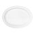 Pack of 4 Olympia Rosa Oval Plates 295 x 214mm Porcelain