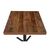 Bolero Pre-drilled Square Table Top in Chipboard for Indoor - 700 mm