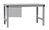 Gehäuse-Unterbau MultiPlan Stationär, Nutzhöhe 300 mm mit 1 Tür rechts angeschlagen. Für Tischtiefe 700 mm, in Alusilber ähnlich RAL 9006 | AZK1027.9006