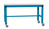 Arbeitstisch MULTIPLAN mobil mit Kunststoffplatte, BxTxH = 2000 x 700 x 720-985 mm, in Lichtblau RAL 5012 | MPK3472.5012