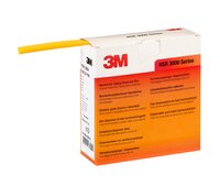 3M™ HSR 3000 Dünnwandiger Warmschrumpfschlauch auf Rolle, Gelb, 9/3 mm, 7 m, Spenderbox