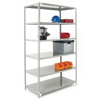 Bolted open access steel shelving - up to 100kg - 1200mm wide - in a choice of 2 heights and 3 depths