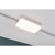 1-Phasen LED Panel URAIL CAMPO, eckig, 40 x 21.5cm, 230V, 15.5W 3000K, Metall, dimmbar, Weiß