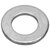 Sealey FWA1428 Flat Washer M14 x 28mm Form A Zinc DIN 125 Pack of 50