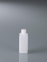 100ml Square bottles with screw cap HDPE