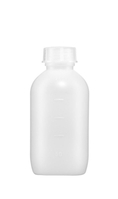 250ml Medium neck bottles series 307 HDPE with screw cap PP