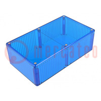 Enclosure: multipurpose; X: 110mm; Y: 191mm; Z: 57mm; 1591; IP54