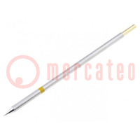 Pákahegy; ceruza alakú; 0,4mm; 350÷398°C; forrasztóállomáshoz
