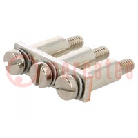 Screw bridge; ways: 3; ZG-G4,ZUG-G4