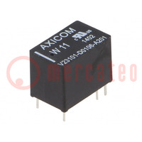 Relay: electromagnetic; SPDT; Ucoil: 12VDC; Icontacts max: 1.25A