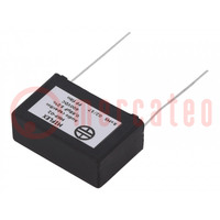 Capacitor: polypropylene; 680nF; 600VDC; 27.5mm; ±2%; -25÷85°C; THT