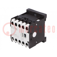 Contactor: 3-pole; NO x3; Auxiliary contacts: NC; 24VDC; 12A; DILEM