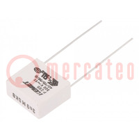 Capacitor: paper; Y1; 3.9nF; 500VAC; 15mm; ±20%; THT; P295; 1500VDC