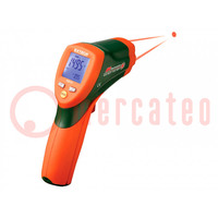Thermomètre infrarouge; LCD; -50÷1000°C; Exact.(IR): ±(1%+1°C)