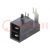 Connector: wire-board; socket; male; VerIO™; PIN: 2; on PCBs