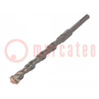 Drill bit; for concrete; Ø: 16mm; L: 210mm; metal; cemented carbide