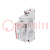 Relay: installation; bistable,impulse; SPST-NO; 16A; -20÷55°C