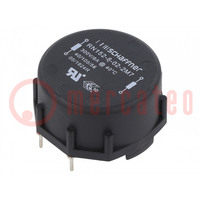 Inductor: wire with current compensation; THT; 2.7mH; 8A; 22mΩ