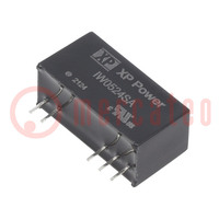 Converter: DC/DC; 1W; Uin: 4.5÷9V; Uout: 24VDC; Iout: 42mA; SIP; THT