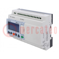 Programmable relay; IN: 16; Analog in: 0; OUT: 10; OUT 1: relay; IP20