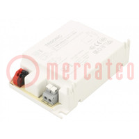 Power supply: switched-mode; LED; 35W; 30÷43VDC; 800mA; 198÷264VAC