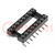 Socket: integrated circuits; DIP16; Pitch: 2.54mm; precision; SMT