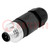 Stecker; M12; PIN: 5; männlich; Code A-DeviceNet / CANopen; IP67