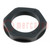 Écrou; M25; polyamide; UL94V-2; 34mm; noir; -20÷100°C; Saut: 1,5