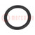 O-ring gasket; NBR rubber; Thk: 2.5mm; Øint: 16mm; black; -30÷100°C