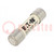 Fuse: fuse; gPV; 15A; 1kVDC; ceramic,cylindrical,industrial