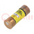 Fuse: fuse; time-lag; 12A; 600VAC; 300VDC; cylindrical,industrial