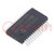 IC: microcontrolador dsPIC; 256kB; 32kBSRAM; SSOP28; DSPIC; 0,65mm