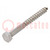 Screw; for wood; 8x80; Head: hexagonal; none; 13mm; DIN 571; BN 704