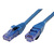 Cordon ROLINE UTP Cat.6A / 10 Gigabit, Component Level, LSOH, bleu, 1 m
