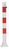 Modellbeispiel: Absperrpfosten -Bollard- umlegbar mit Profilzylinderschloss, zum Aufdübeln, beschichtet (Art. 476uzb)