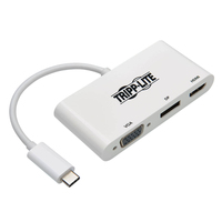 USB-C TRIPLE DISPLAY ADAPTER 4K/60HZ HDMI DSPLYPRT VGA W/ MST