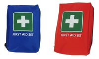 LEINA Mobiles Erste-Hilfe-Set "First Aid", 21-teilig, blau (8950051)