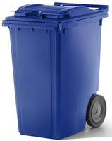 Kunststoffcontainer 360 l 2-Rad Blau