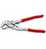 Knipex Zangenschlüssel Zange und Schraubenschlüssel in einem Werkzeug mit Kunststoff überzogen verchromt 180 mm