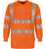 Vizwell Warnshirt langarm VWTS 21 UV50+ Gr. S orange