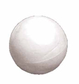 Bouhon Boules en polystyrène diamètre: 100 mm, sachet de 5 pièces