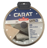 CARAT CDC'DISQUE DIAMANT CARRELAGE ETERNIT BRILLANT DIAMÈTRE 200'25. 4 CDC2004000