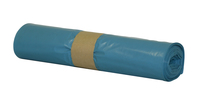 Produktabbildung - Müllbeutel, Müllsack 70 Liter, blau, LDPE, 575 x 1000 mm, 33 my